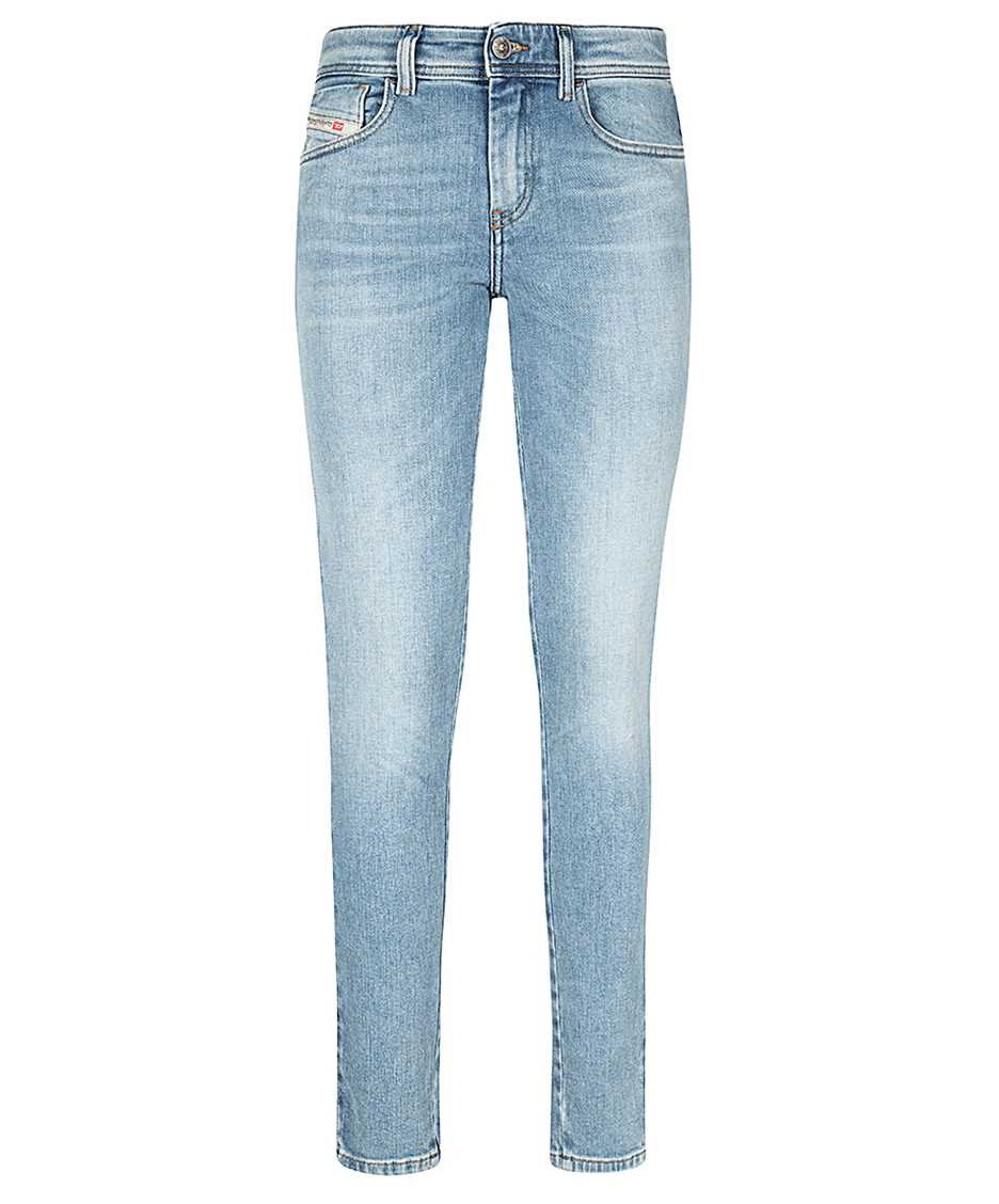 Diesel 5-pocket jeans Blauw