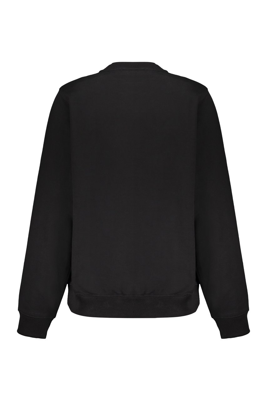 Diesel Sweatshirt with logo Zwart