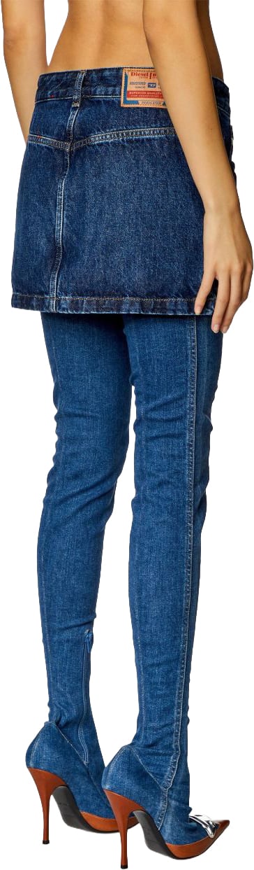 Diesel Skirts Denim Blauw