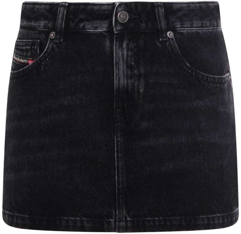 Diesel Skirts Marine Blauw
