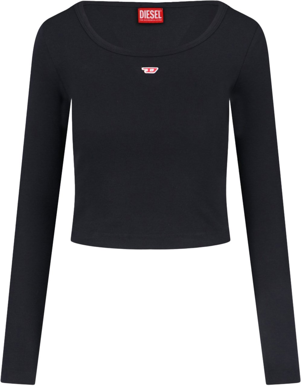 Diesel T-Shirts And Polos 004Deepblack Zwart
