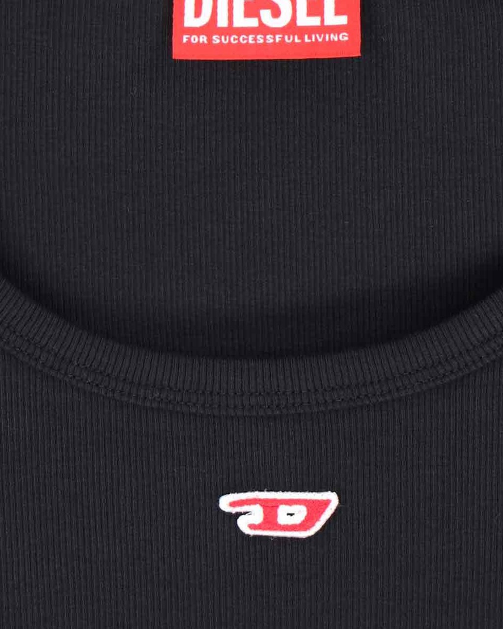 Diesel T-Shirts And Polos 004Deepblack Zwart