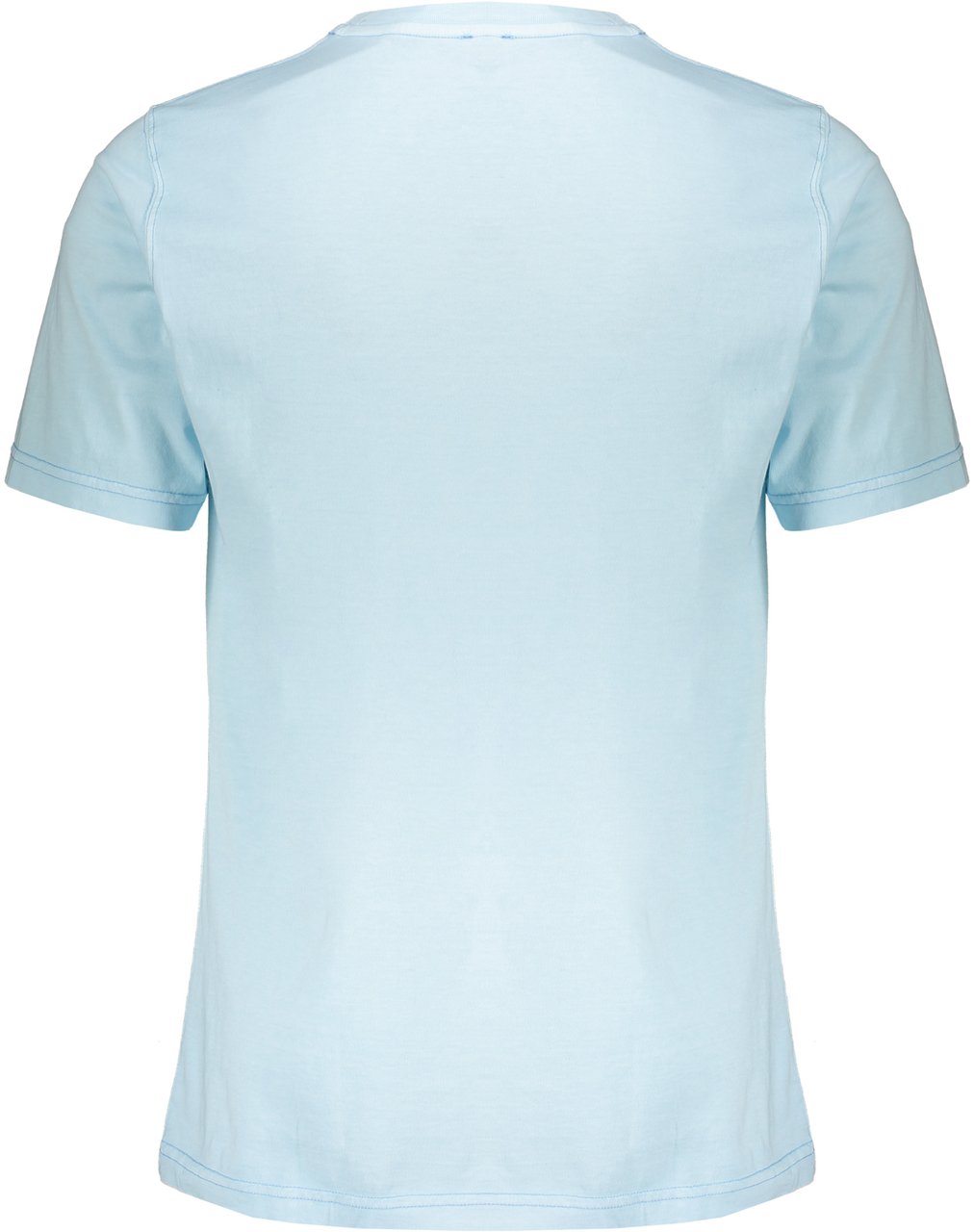 Diesel Cotton blue T-shirt Blauw