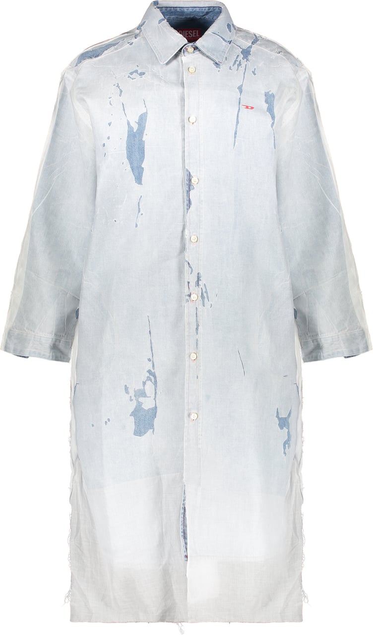 Diesel Midi chemisier dress Blauw