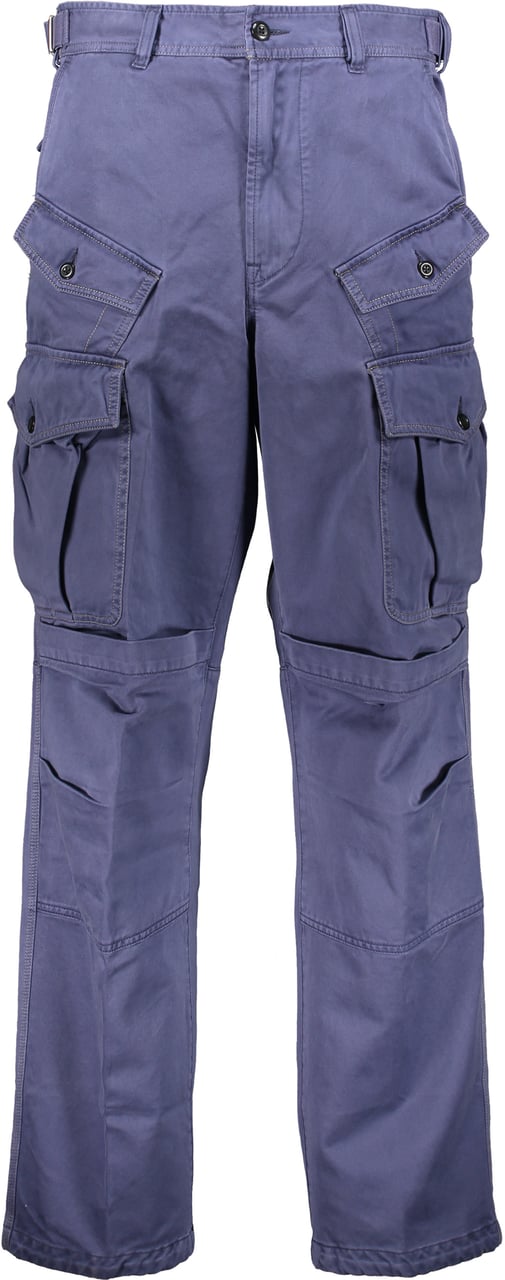 Diesel Dark blue cargo pants, practical and versatile Blauw