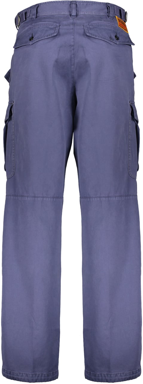 Diesel Dark blue cargo pants, practical and versatile Blauw