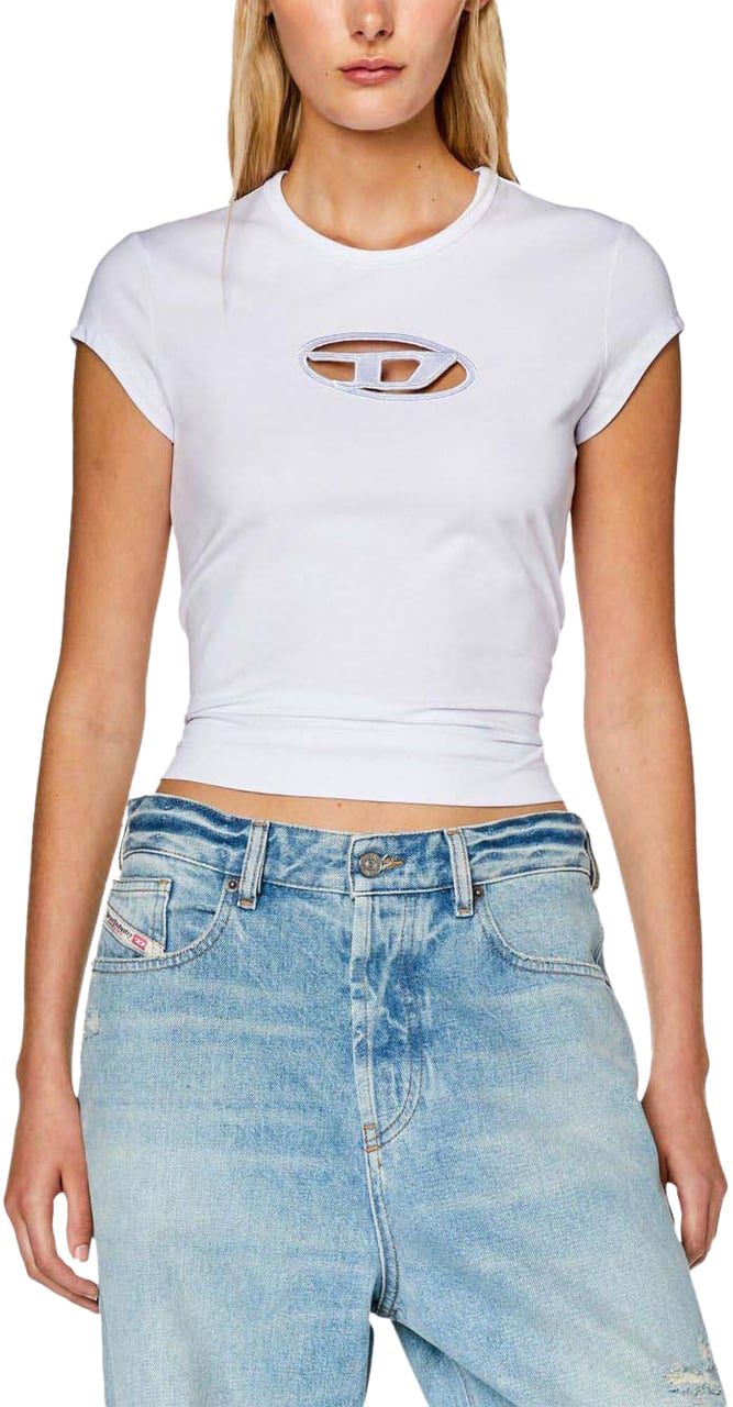 Diesel T-Shirts And Polos White Wit