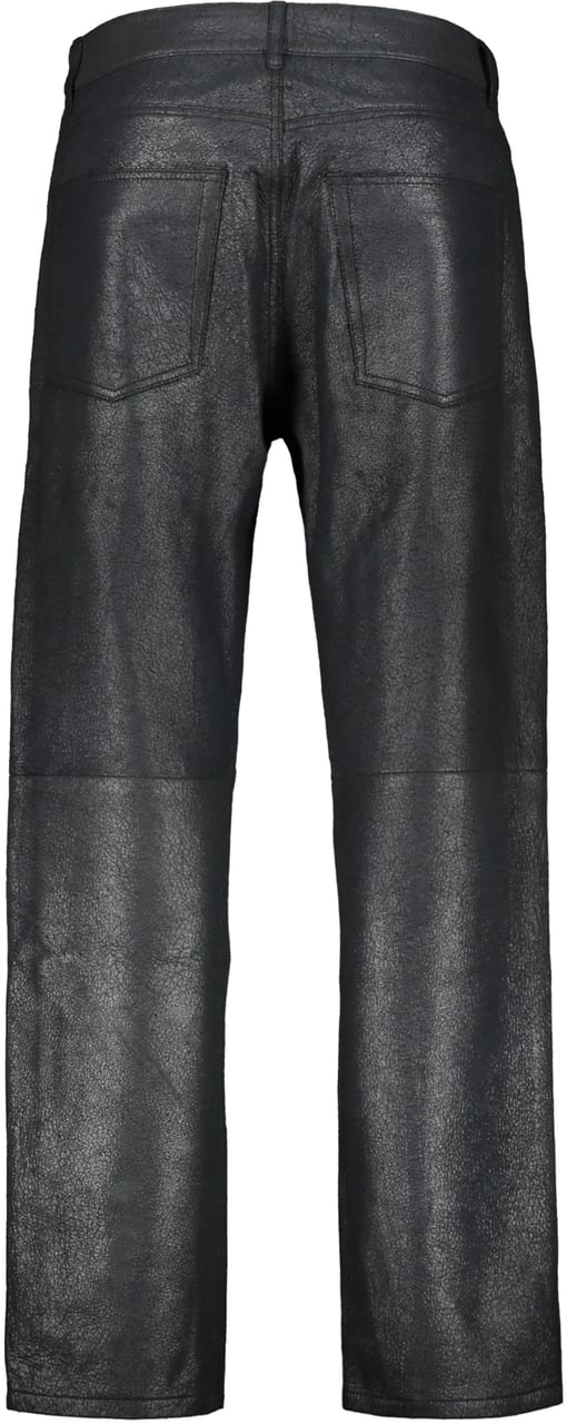Diesel Leather pants Grijs