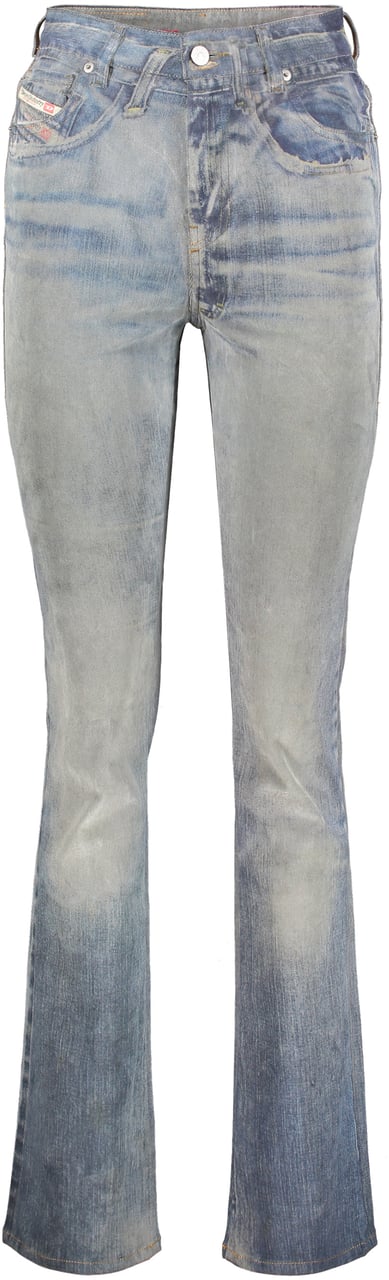 Diesel Light women's jeans with bell-bottoms Blauw