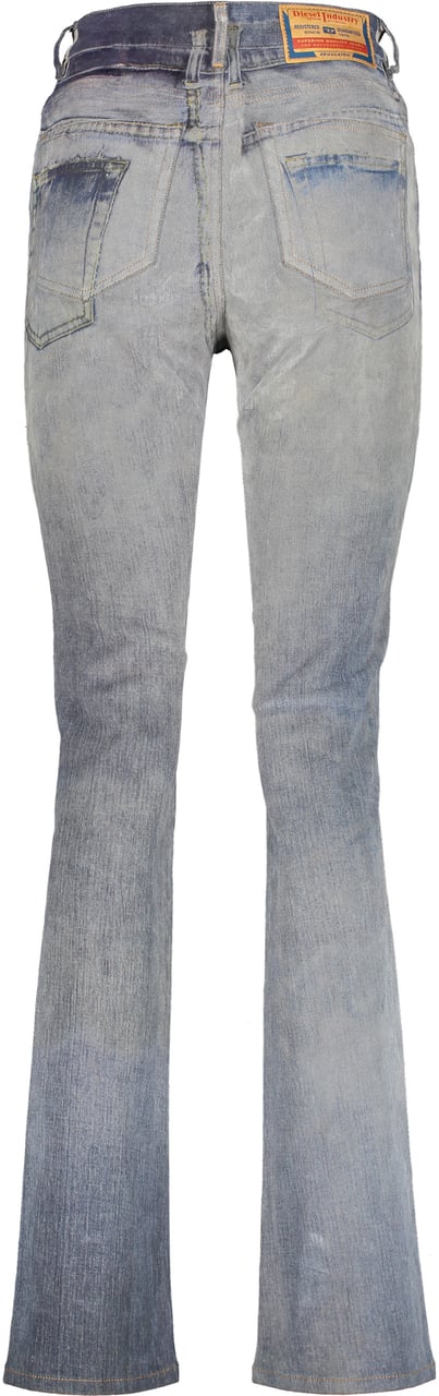 Diesel Light women's jeans with bell-bottoms Blauw