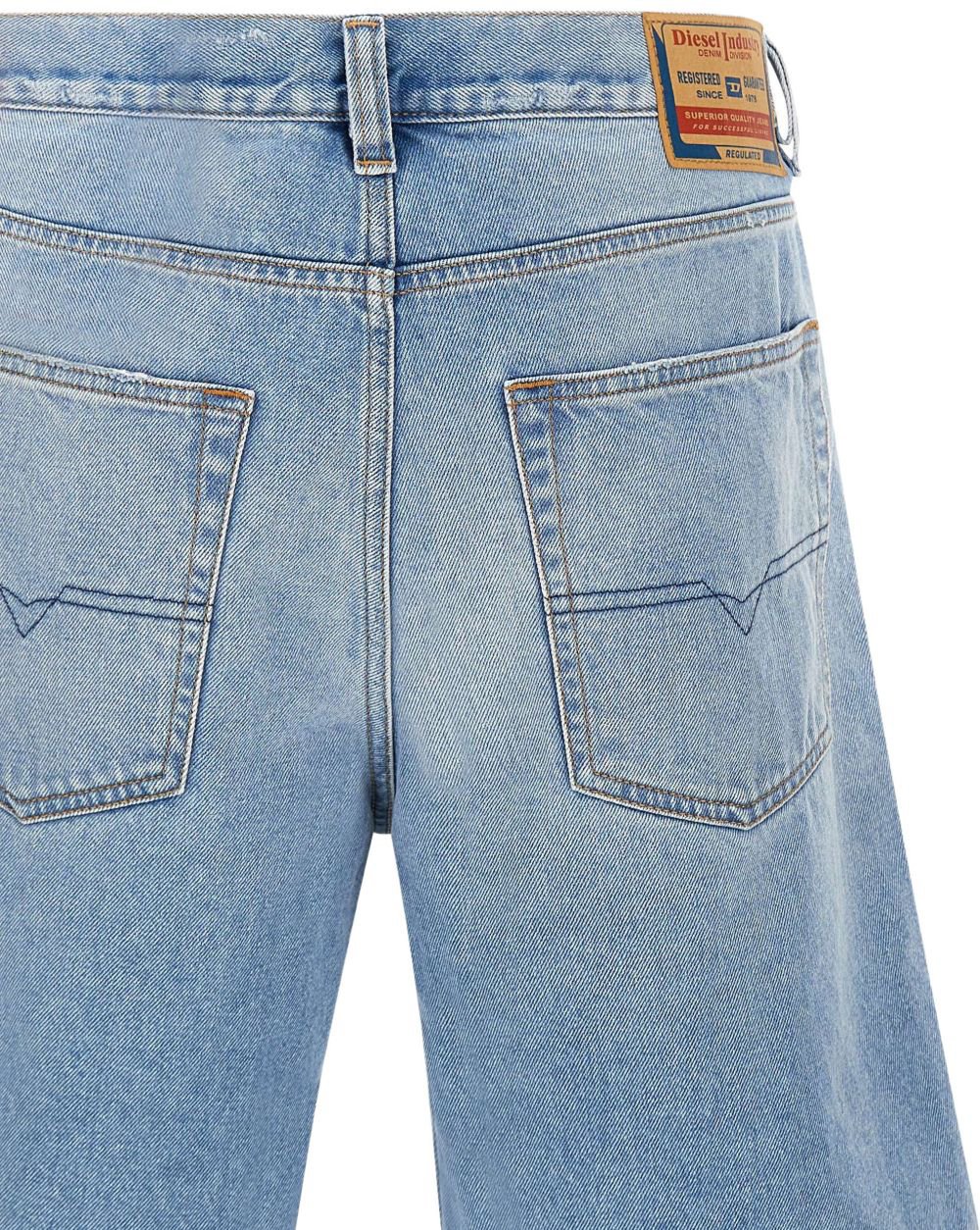 Diesel Shorts Ciel Lichtblauw