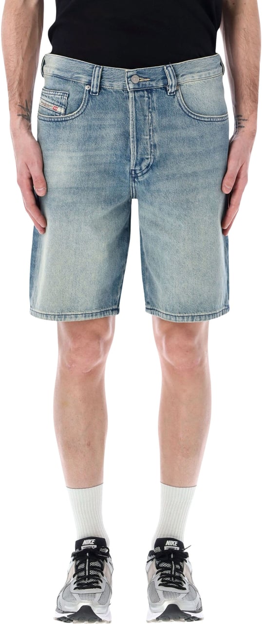 Diesel Regular Short Med Blue Blauw