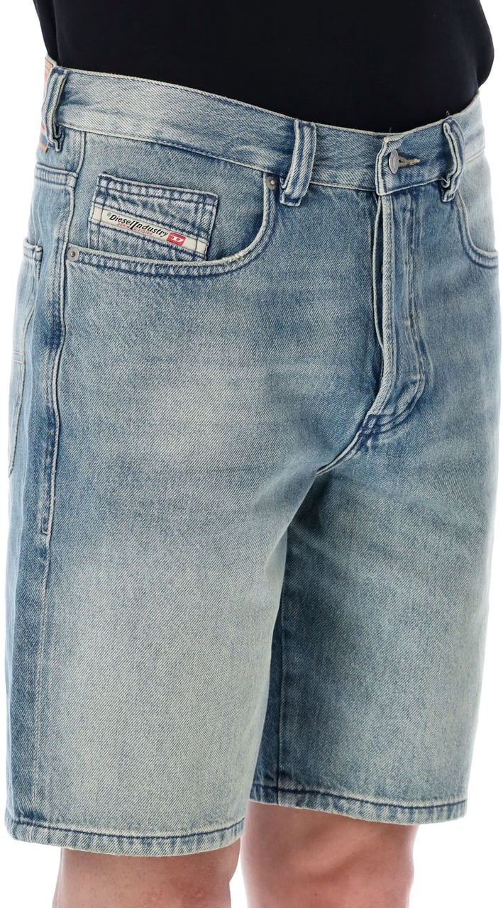 Diesel Regular Short Med Blue Blauw