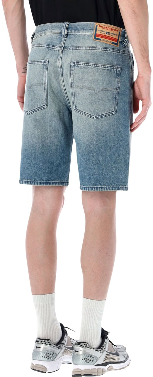 Diesel Regular Short Med Blue Blauw