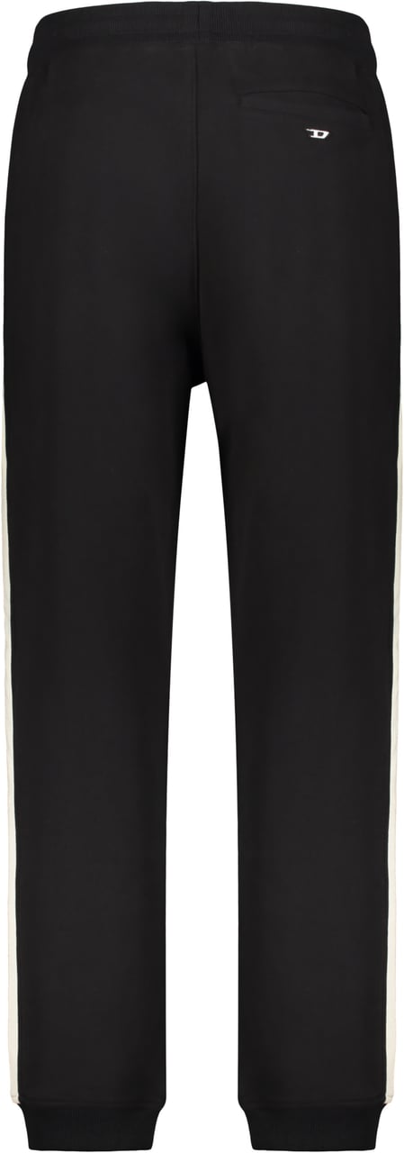 Diesel Track pants with logo Zwart