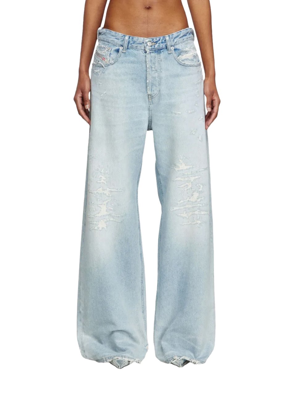 Diesel 1996 D Sire Denim Pants Light Blue Blauw