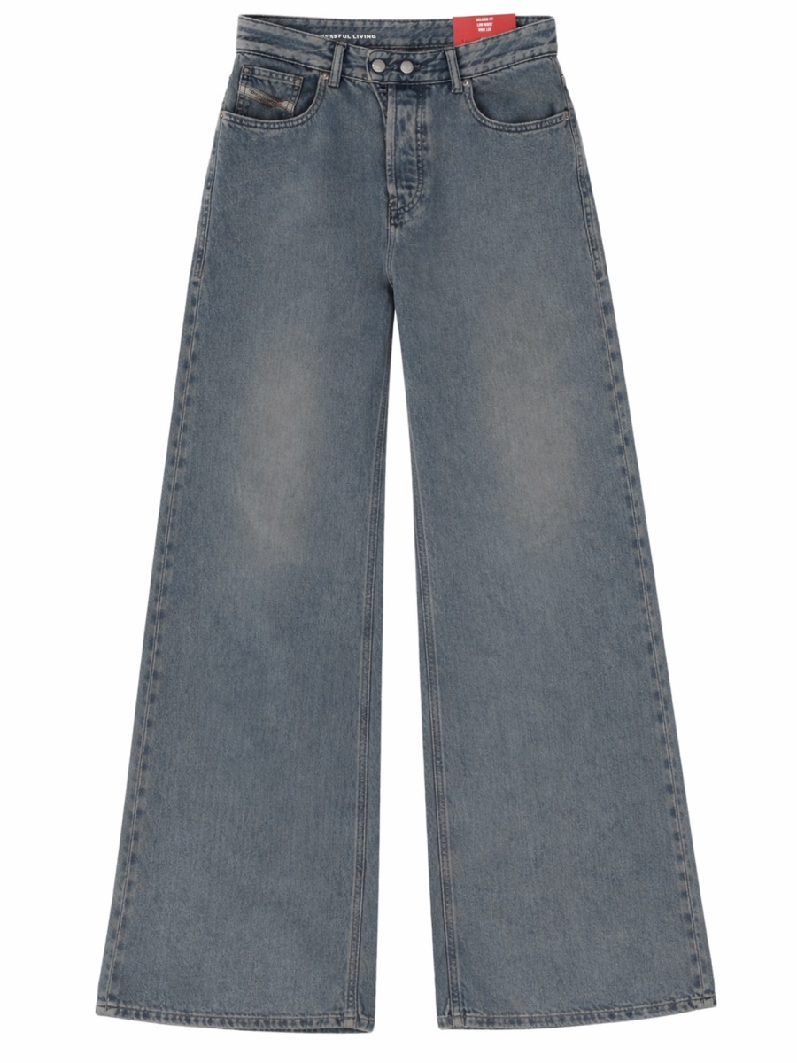 Diesel 1996 D-Sire Faded Jeans Grijs