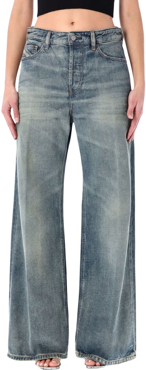 Diesel 1996 D-Sire Denim Medium Blue Blauw