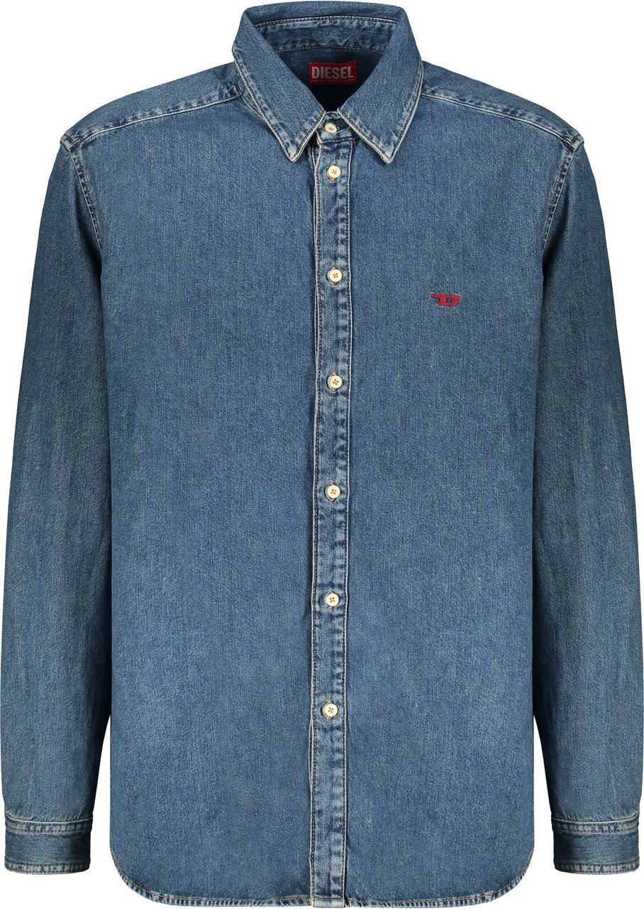 Diesel Denim shirt Blauw