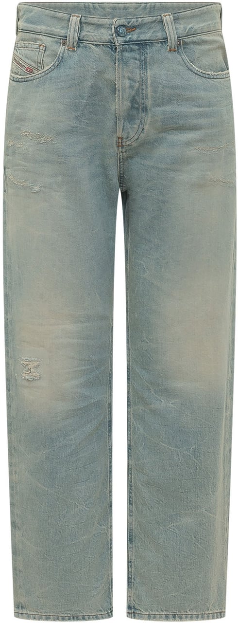 Diesel Jeans 1988 D-Ark a Gamba Dritta Lichtblauw