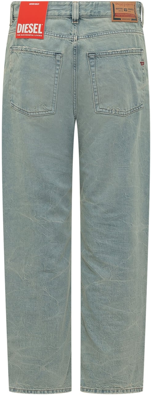 Diesel Jeans 1988 D-Ark a Gamba Dritta Lichtblauw