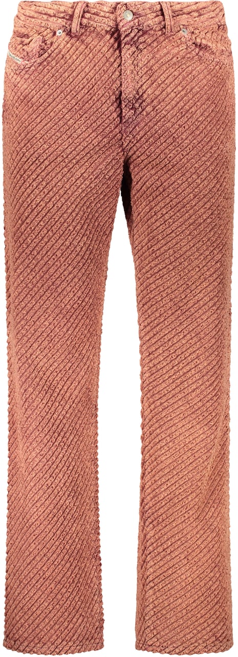 Diesel Straight soft and versatile pants Wit