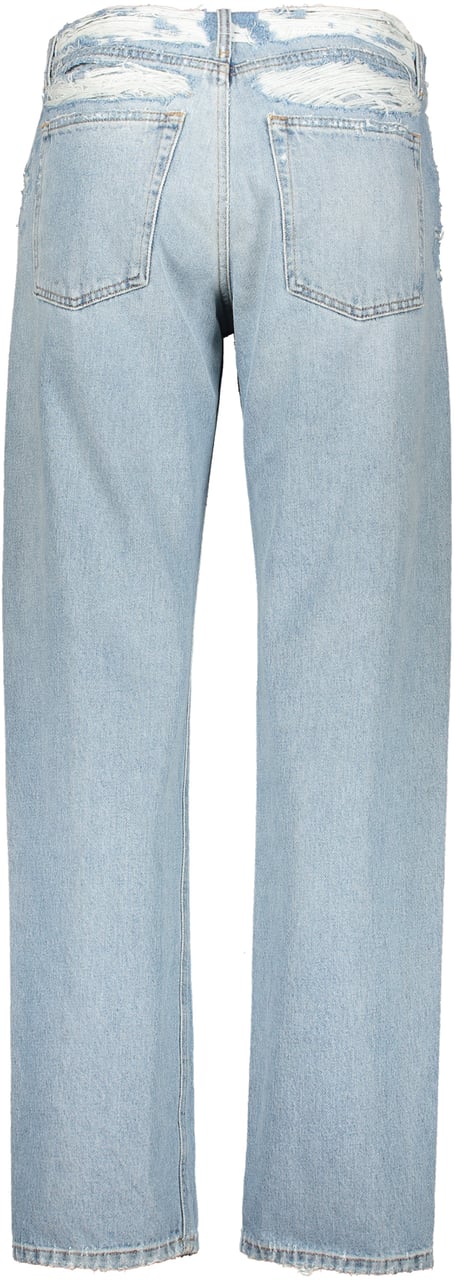 Diesel Light denim jeans, straight comfortable cut Blauw