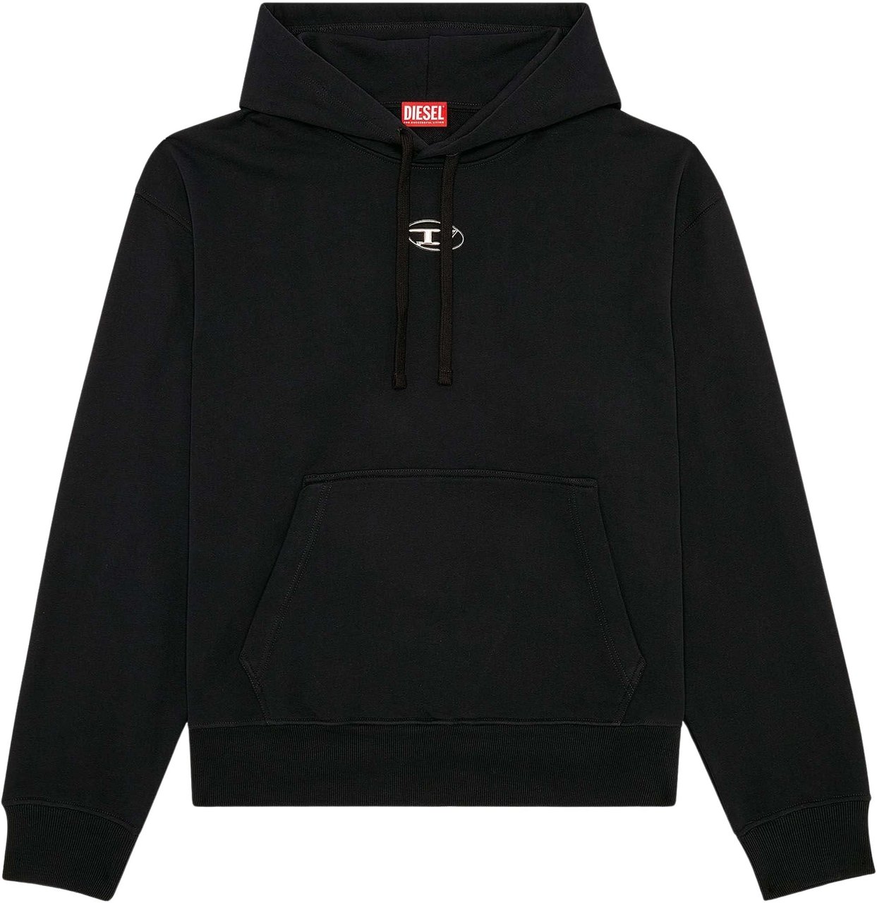 Diesel S-Macs Hoodie Zwart