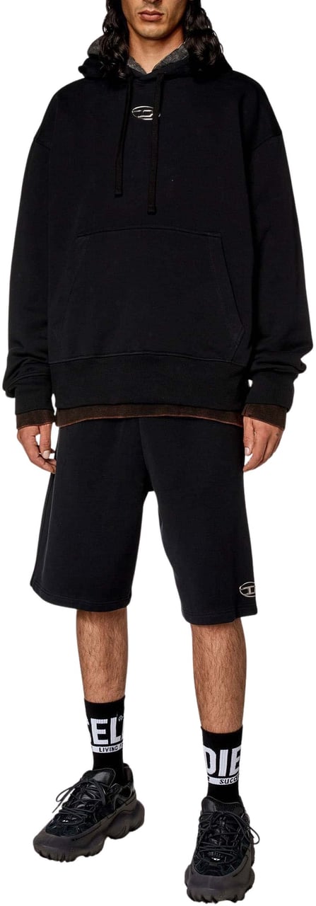 Diesel S-Macs Hoodie Zwart