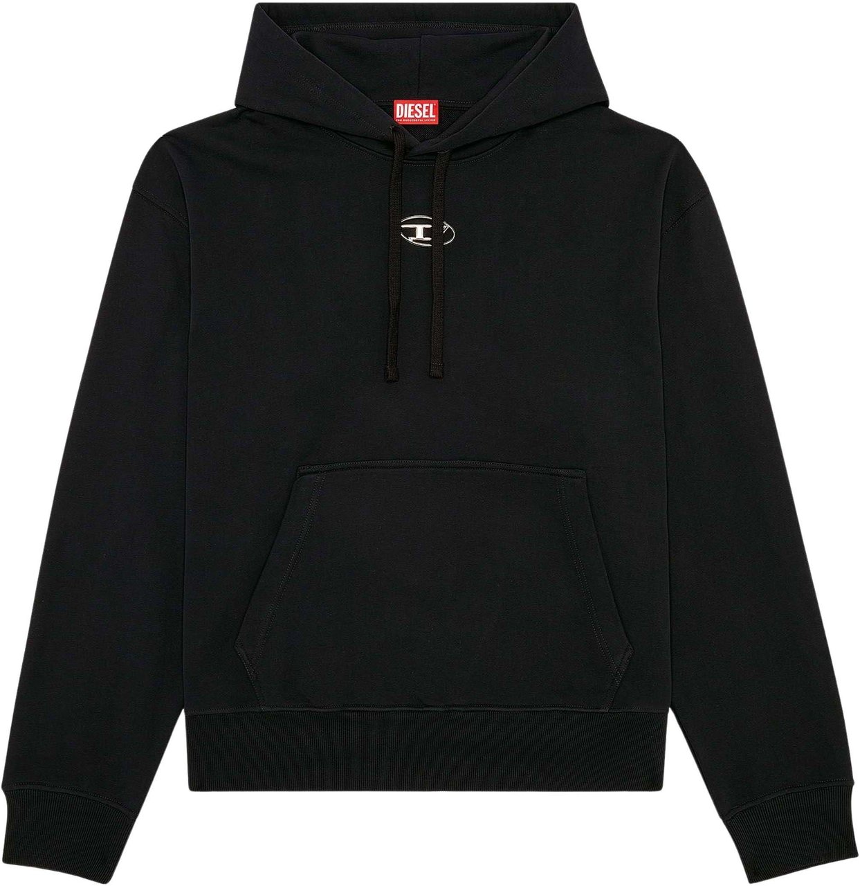 Diesel S-Macs Hoodie Zwart
