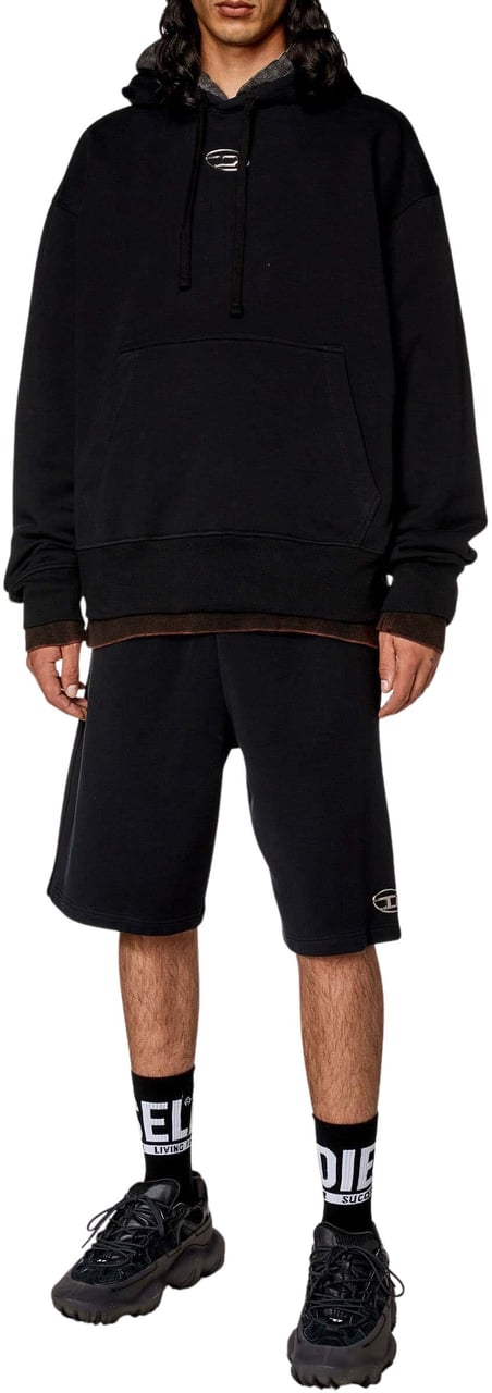 Diesel S-Macs Hoodie Zwart