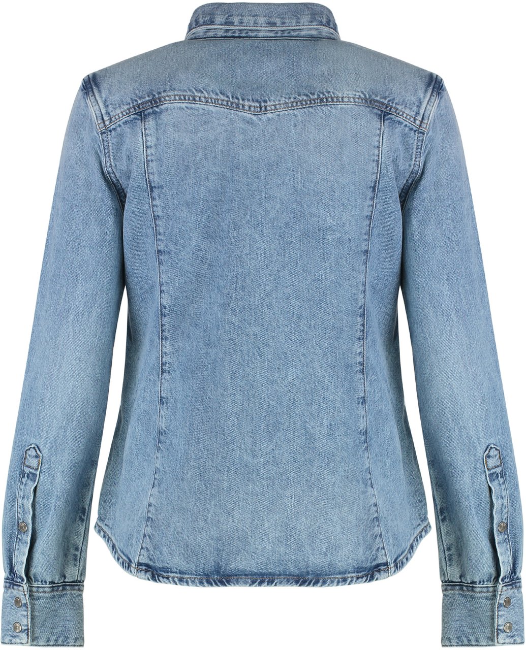 Diesel De-Waves Denim shirt Blauw