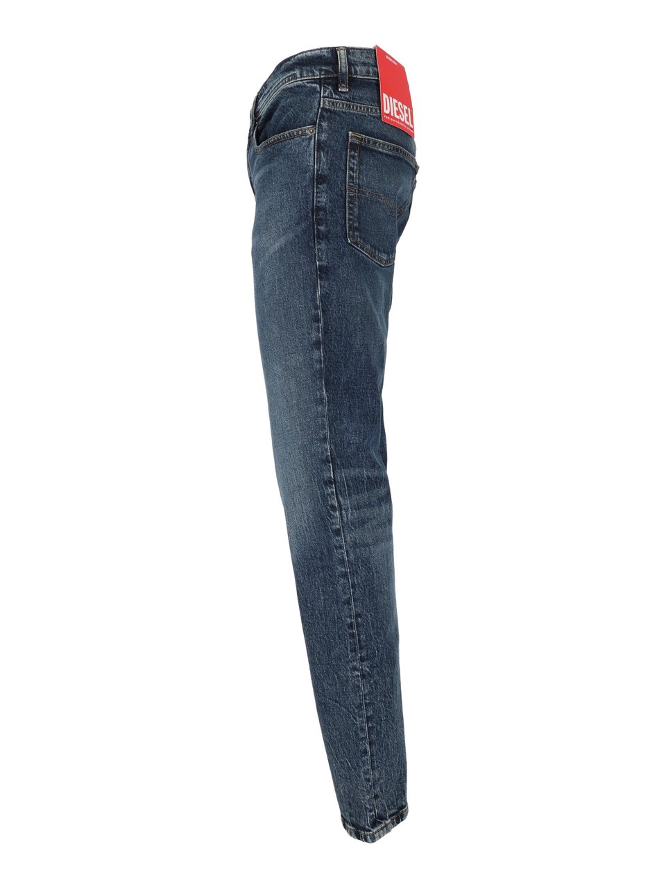 Diesel 2023 D-Finitive L.32 Straight-Leg Jeans Zwart