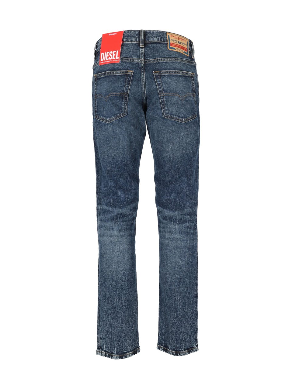 Diesel 2023 D-Finitive L.32 Straight-Leg Jeans Zwart