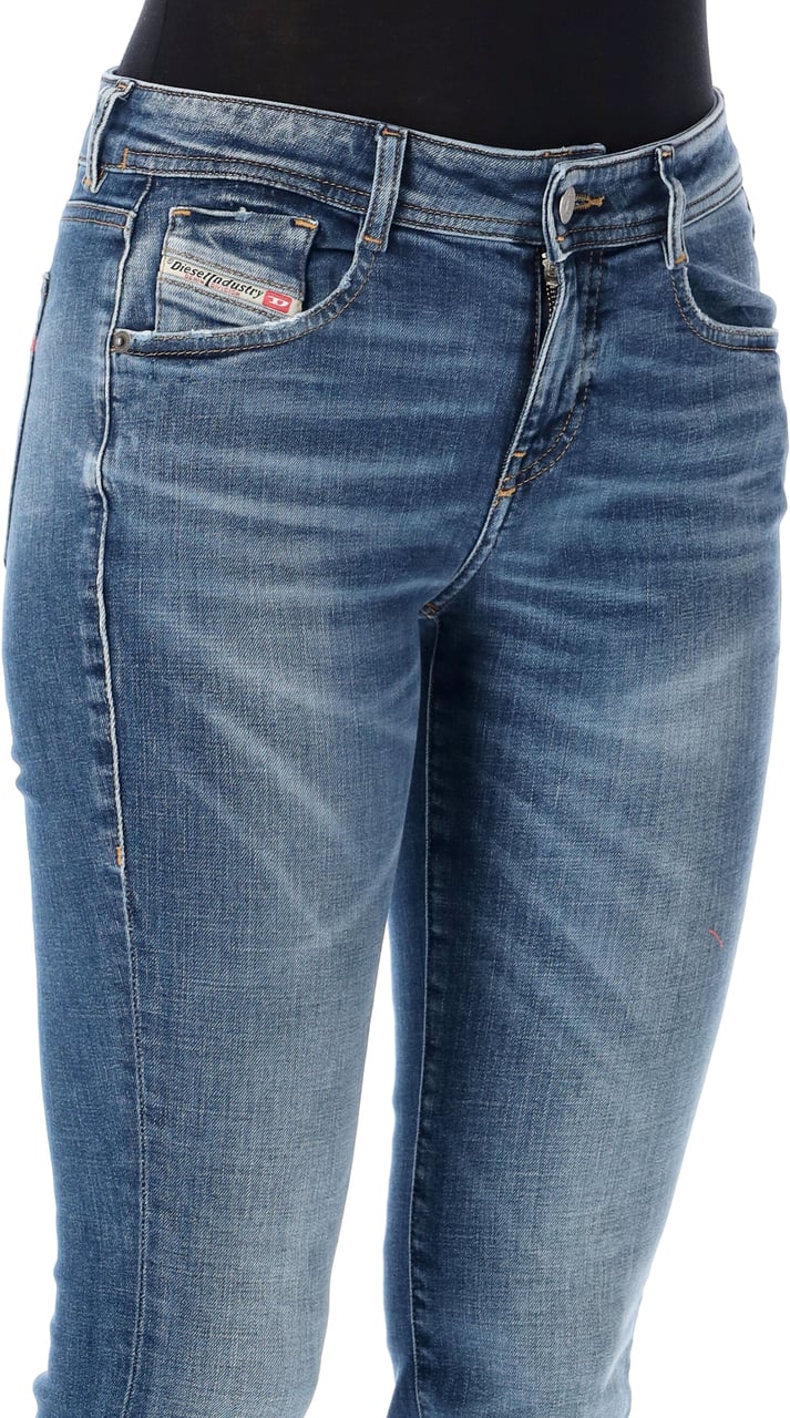 Diesel 1969 D Ebbey Denim Mid Blue Blauw
