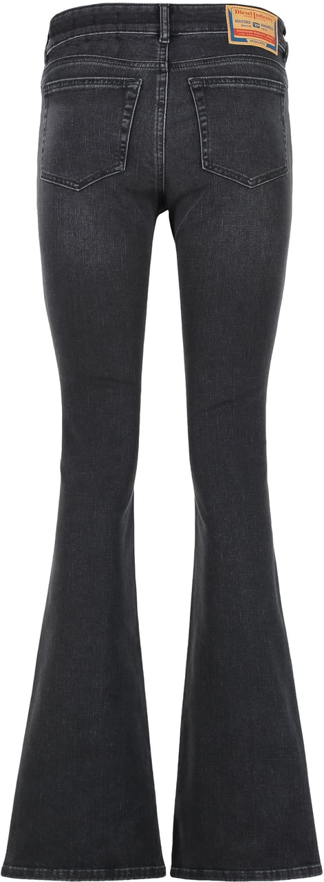 Diesel 1969 D-Ebbey 5-pocket jeans Zwart