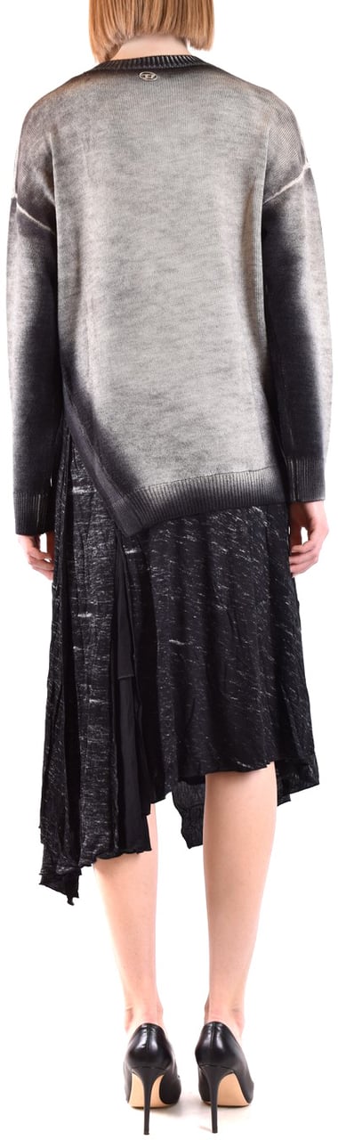 Diesel Dresses Gray Grijs