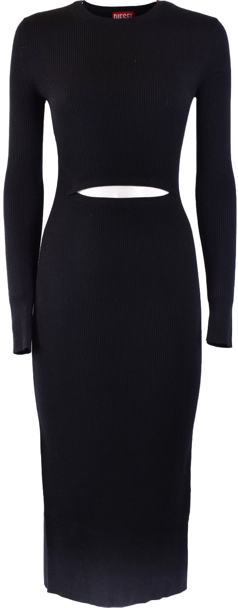 Diesel Dresses Black Zwart