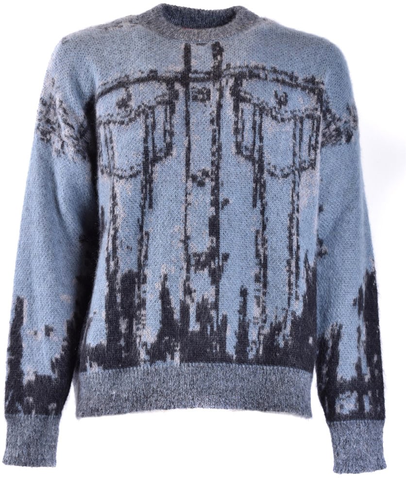 Diesel Sweaters Cyan Cyaan