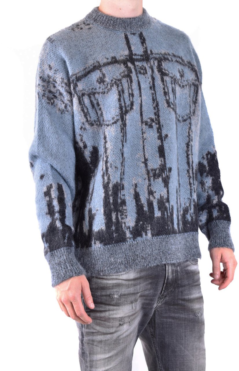 Diesel Sweaters Cyan Cyaan