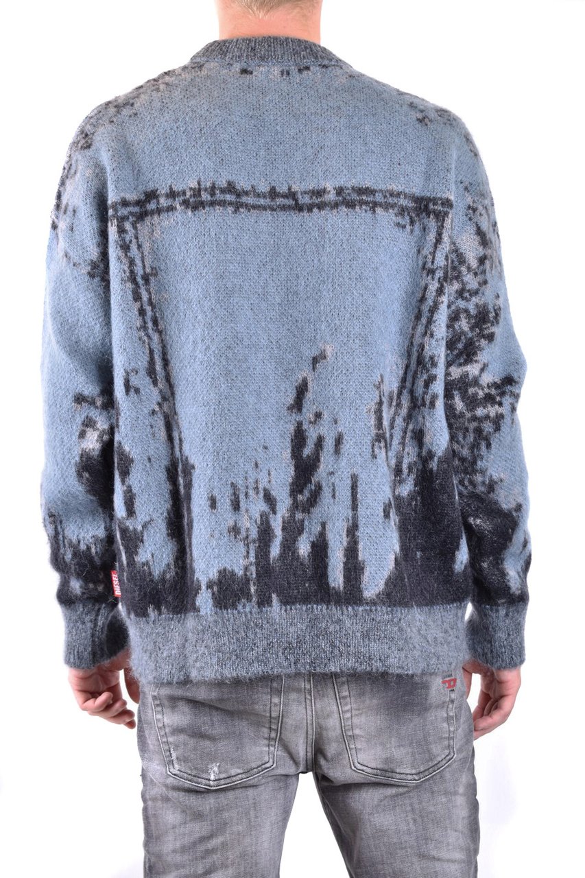 Diesel Sweaters Cyan Cyaan