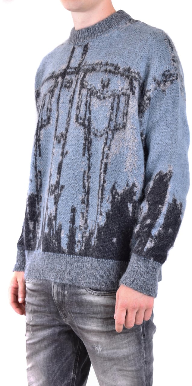 Diesel Sweaters Cyan Cyaan
