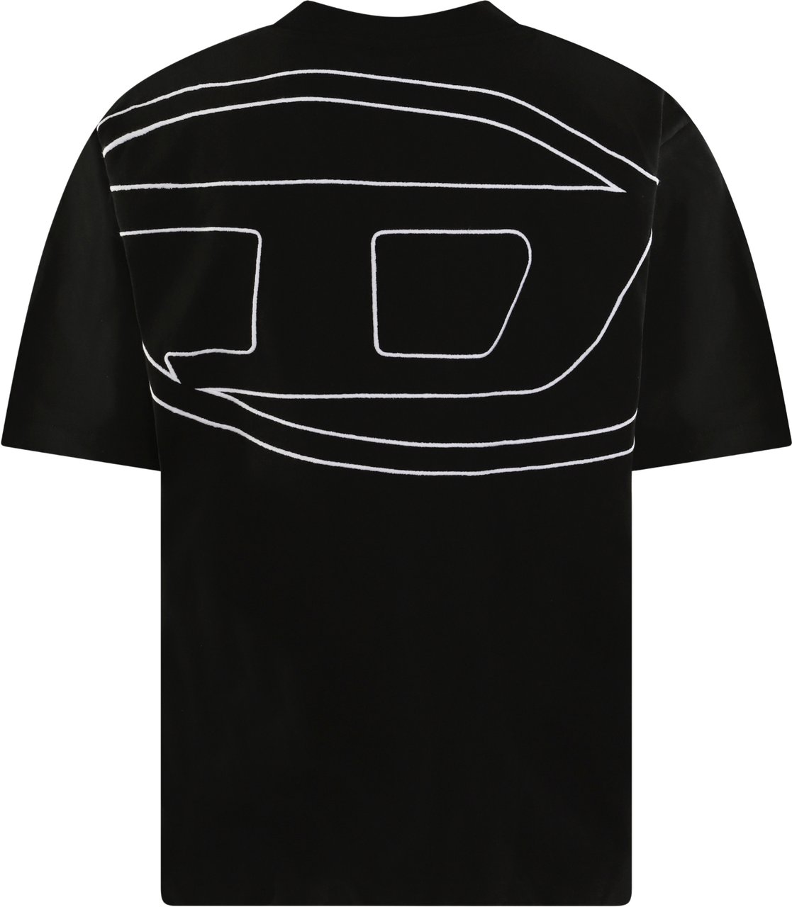 Diesel Heren T-BOGGY MEGOVAL Zwart