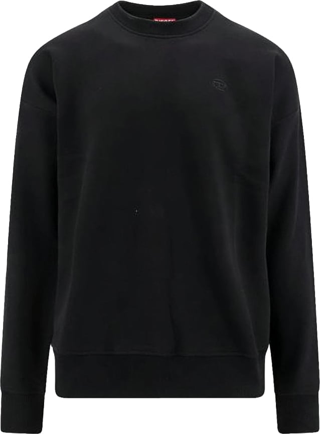 Diesel S Rob Megoval D Cotton Sweatshirt Zwart