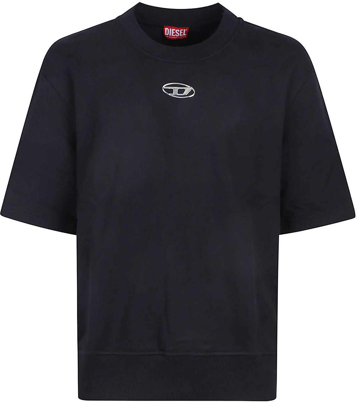 Diesel S-cooling L1 T-shirt Black Zwart