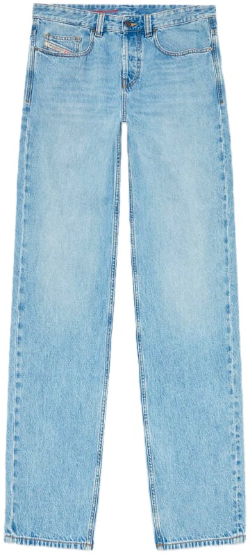 Diesel Jeans 2001 D-Macro Denim Light Blue Blauw