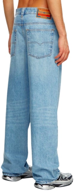 Diesel 2001 D Macro Denim Pants Light Blue Blauw