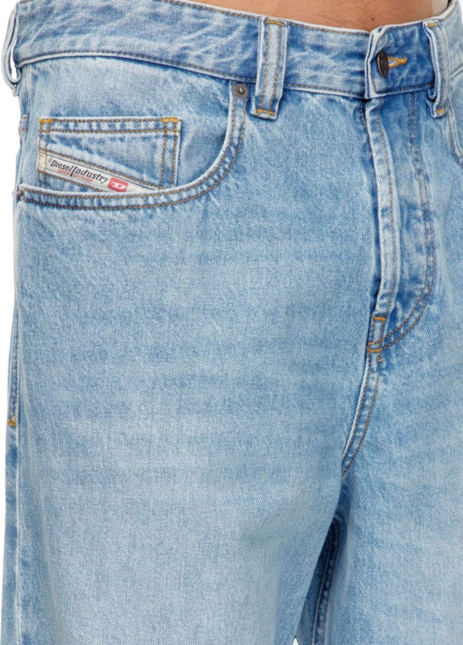 Diesel 2001 D Macro Denim Pants Blue Blauw