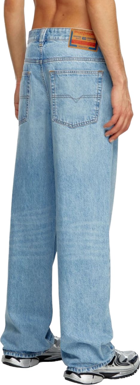 Diesel 2001 D Macro Denim Pants Blue Blauw