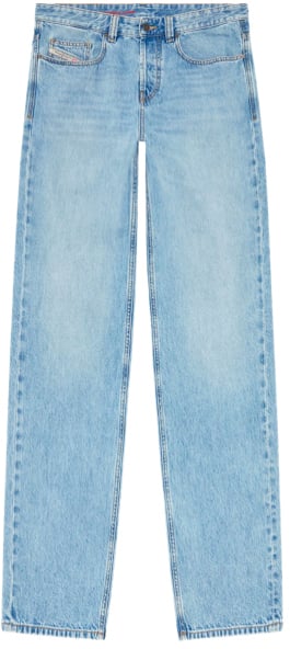 Diesel 2001 D Macro Denim Pants Light Blue Blauw